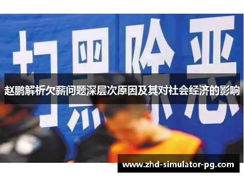 赵鹏解析欠薪问题深层次原因及其对社会经济的影响 赵鹏解析欠薪问题深层次原因及其对社会经济的影响